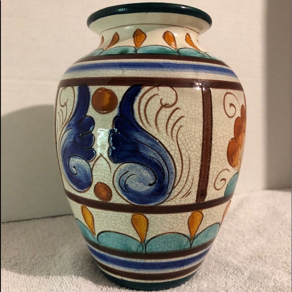 Vintage Art pottery vase